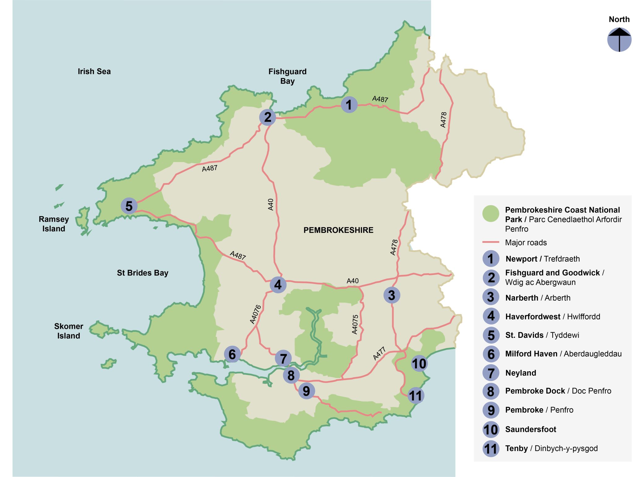 Overview Of The Green Infrastructure Assessment Pembrokeshire Coast National Park