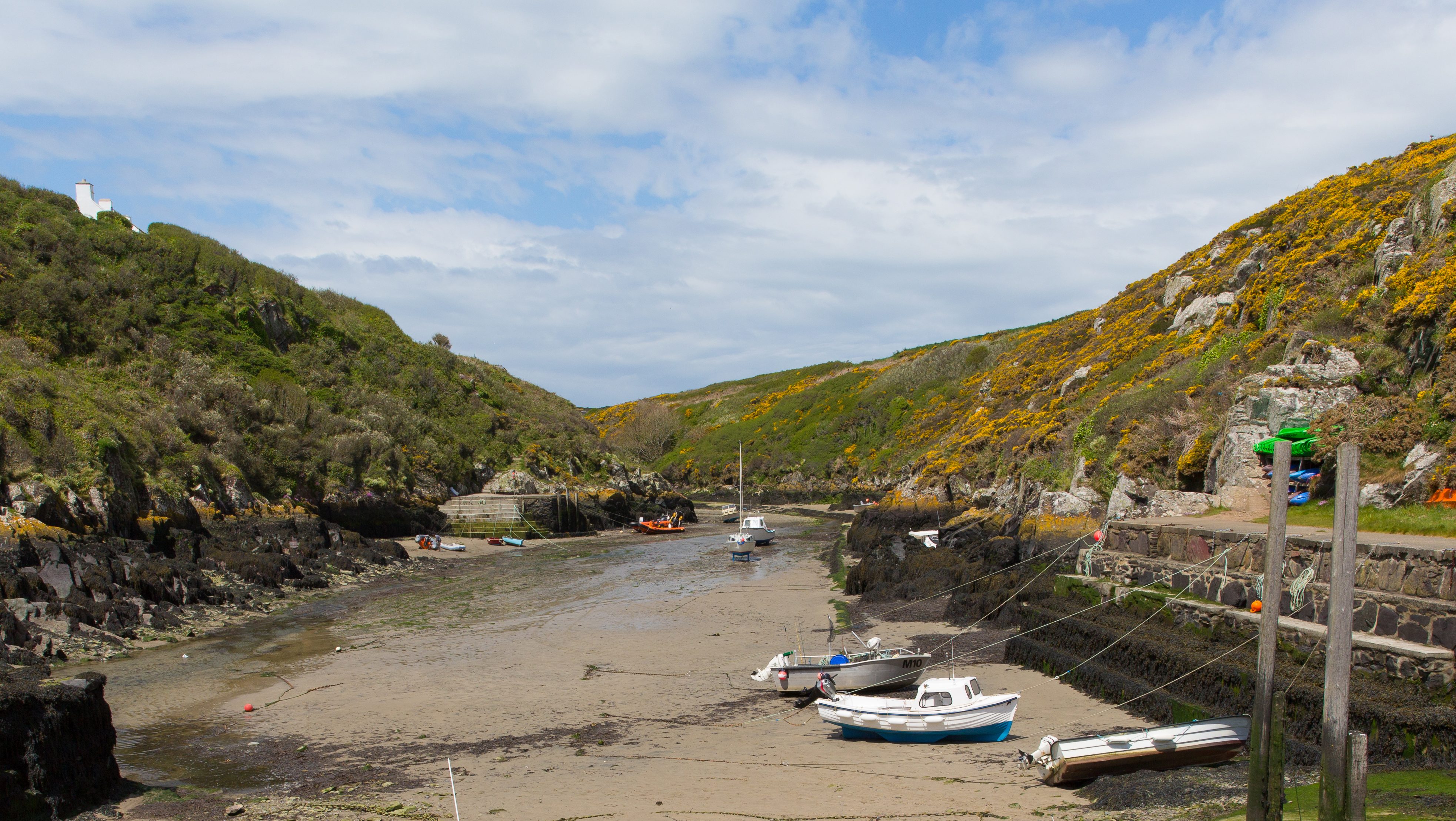 Porthclais harbour near St Davids